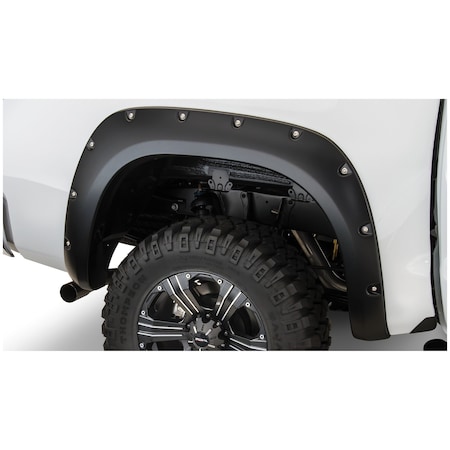 Bushwacker 07-10 TUNDRA POCKET STYLE FENDER FLARES - REAR PAIR ONLY 30024-02